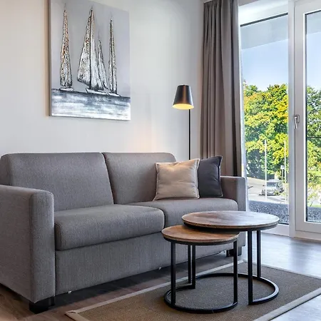 Godewindpark Deluxe-apartment 1-10 Mit Gartenblick * Любек