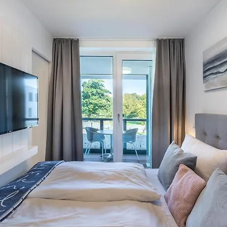 Appartement Godewindpark Deluxe-apartment 1-10 Mit Gartenblick Lübeck
